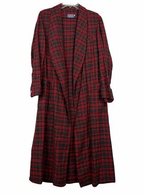 Pendleton Vintage 1960’s 70’s 100% Virgin Wool Plaid Robe